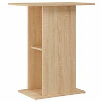 vidaXL Aquariumständer Sonoma-Eiche 60,5x36x72,5 cm Holzwerkstoff