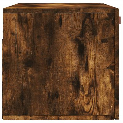 vidaXL Wandschrank Räuchereiche 80x36,5x35 cm Holzwerkstoff