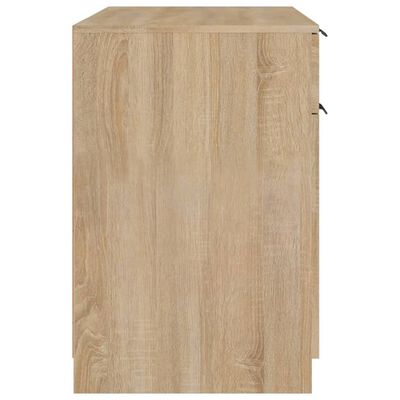 vidaXL Schreibtisch Sonoma-Eiche 100x50x75 cm Holzwerkstoff