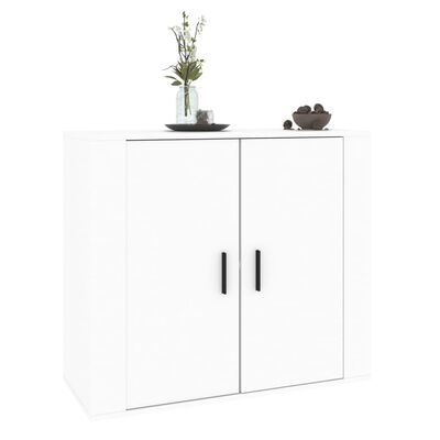 vidaXL Sideboard Weiß 80x33x70 cm Holzwerkstoff