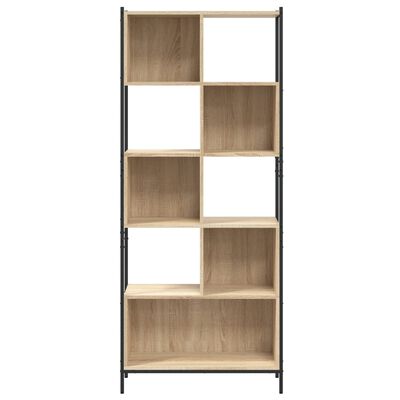 vidaXL Bücherregal Sonoma-Eiche 72x28x172 cm Holzwerkstoff