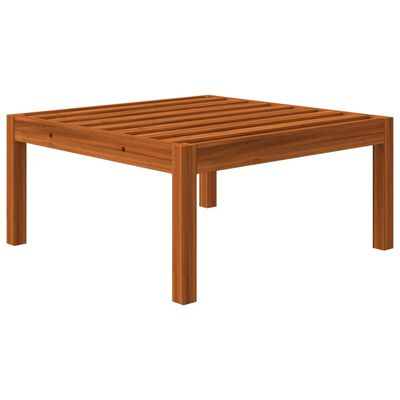 vidaXL 5-tlg. Garten-Lounge-Set mit Kissen Cremeweiß Massivholz Akazie