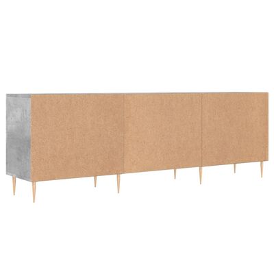 vidaXL TV-Schrank Betongrau 150x30x50 cm Holzwerkstoff