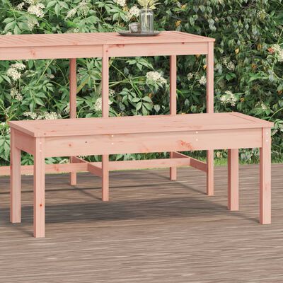 vidaXL Gartenbank 109x44x45 cm Massivholz Douglasie