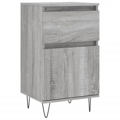 vidaXL Sideboard Grau Sonoma 40x35x70 cm Holzwerkstoff