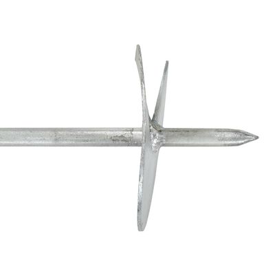 vidaXL Erdanker 4 Stk. 10×60 cm Verzinktes Metall