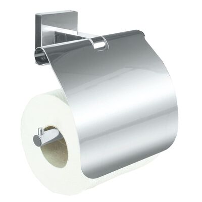 Kleine Wolke Toilettenpapierhalter Deckel Silbern Luno mit