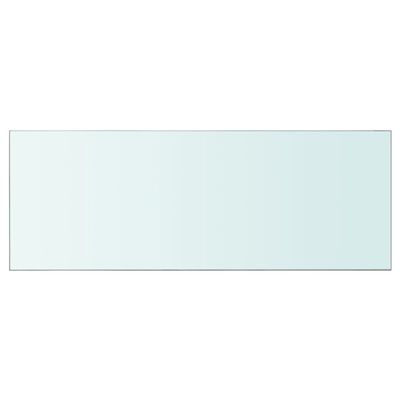vidaXL Regalboden Glas Transparent 80x30 cm