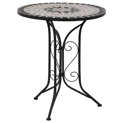 vidaXL 3-tlg. Bistro-Set Mosaik Keramik Grau