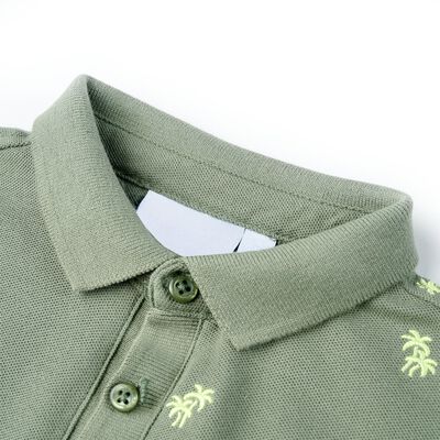 Kinder-Poloshirt Khaki 92