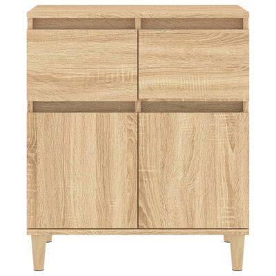 vidaXL Sideboard Sonoma-Eiche 60x35x70 cm Holzwerkstoff