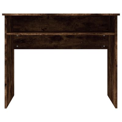 vidaXL Schreibtisch Räuchereiche 90x50x74 cm Holzwerkstoff