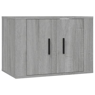 vidaXL 5-tlg. TV-Schrank-Set Grau Sonoma Holzwerkstoff