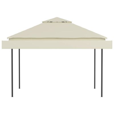 vidaXL Pavillon mit Doppelt Erweiterten Dächern 3x3x2,75 cm 180 g/m²