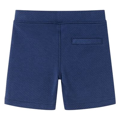 Kindershorts mit Kordelzug Dunkelblau 116