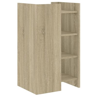 vidaXL Sideboard Sonoma-Eiche 45x35x75 cm Holzwerkstoff