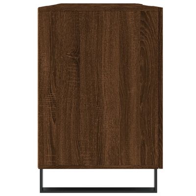 vidaXL Schreibtisch Braun Eichen-Optik 140x50x75 cm Holzwerkstoff