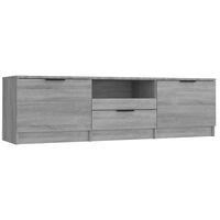 vidaXL TV-Schrank Grau Sonoma 140x35x40 cm Holzwerkstoff