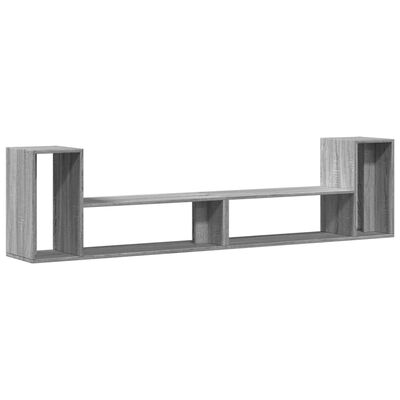 vidaXL TV-Schränke 2 Stk. Grau Sonoma 100x30x50 cm Holzwerkstoff