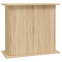 vidaXL Aquariumständer Sonoma-Eiche 81x36x73 cm Holzwerkstoff