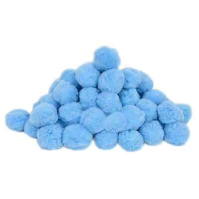 vidaXL Pool-Filterbälle Antibakteriell Blau 2100 g Polyethylen