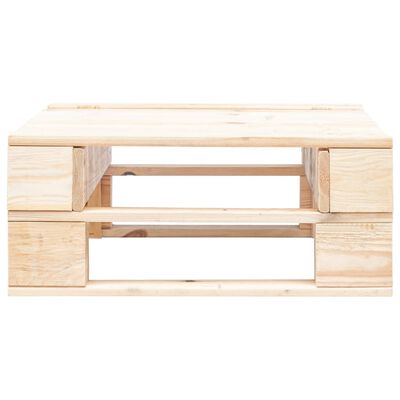 vidaXL Outdoor-Ottomane Paletten Holz