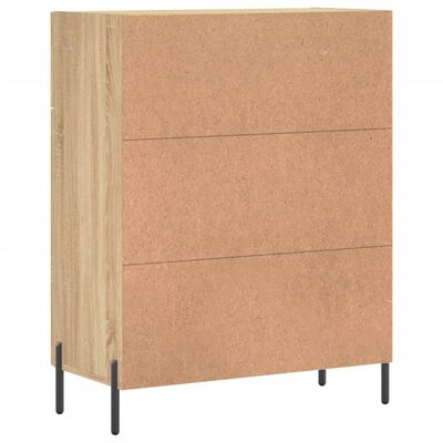 vidaXL Sideboard Sonoma-Eiche 69,5x34x90 cm Holzwerkstoff