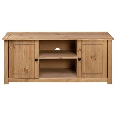 vidaXL TV-Schrank 120 x 40 x 50 cm Massivholz Panama-Kiefer