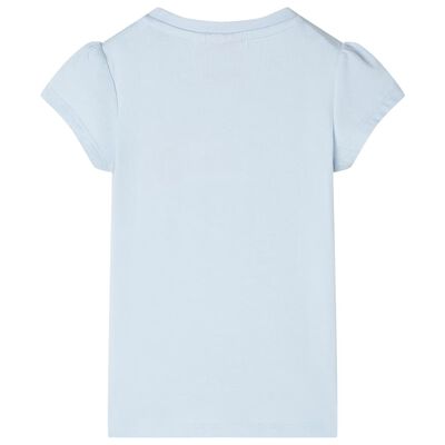 Kinder-T-Shirt Hellblau 92