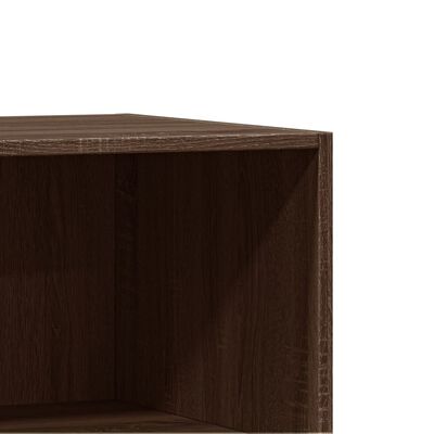 vidaXL Kleiderschrank Braun Eichen-Optik 48x41x102 cm Holzwerkstoff