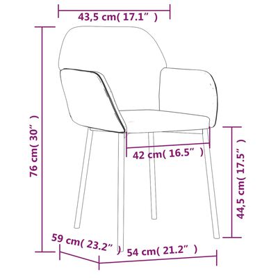 vidaXL Esszimmerstühle 2 Stk. Dunkelgrün Samt