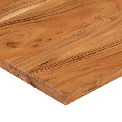 vidaXL Schreibtischplatte 100x80x2,5 cm Rechteckig Massivholz Akazie