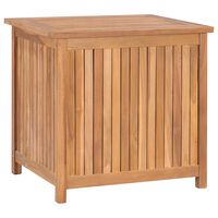 vidaXL Gartenbox 60x50x58 cm Massivholz Teak