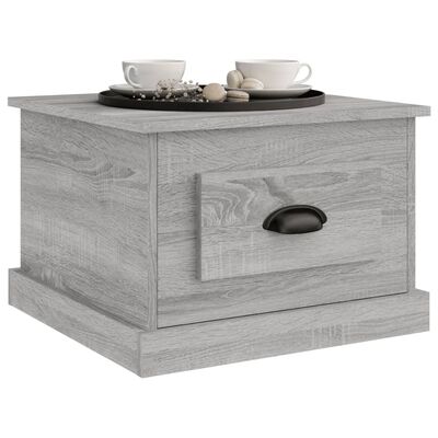 vidaXL Couchtisch Grau Sonoma 50x50x35 cm Holzwerkstoff