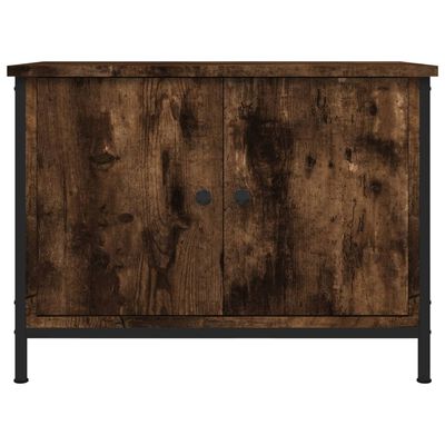 vidaXL TV-Schrank mit Türen Räuchereiche 60x35x45 cm Holzwerkstoff