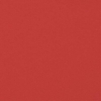 vidaXL Palettenkissen Rot 50x50x12 cm Stoff