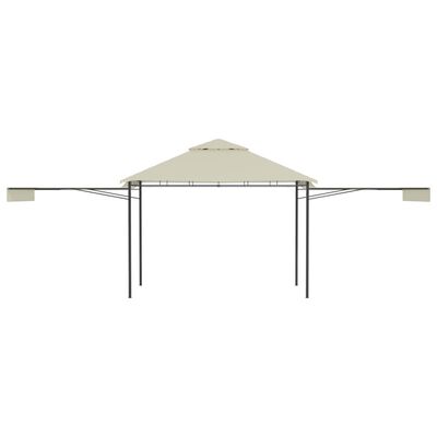 vidaXL Pavillon mit Doppelt Erweiterten Dächern 3x3x2,75 cm 180 g/m²