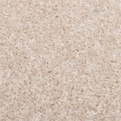 vidaXL Teppich Kurzflor 200x290 cm Dunkelbeige