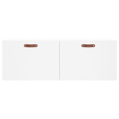 vidaXL Wandschrank Weiß 100x36,5x35 cm Holzwerkstoff