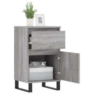 vidaXL Sideboard Grau Sonoma 40x35x70 cm Holzwerkstoff