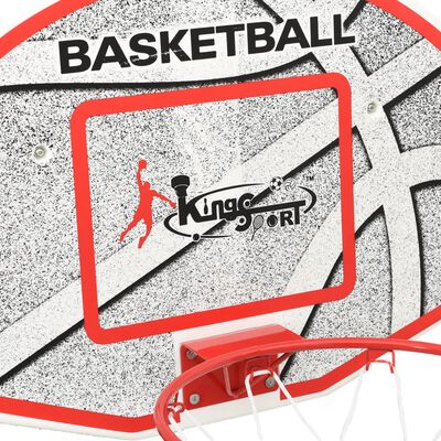 vidaXL 5-tlg. Basketball-Set zur Wandmontage 66x44,5 cm