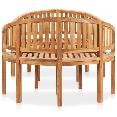 vidaXL 3-tlg. Garten-Lounge-Set Massivholz Teak