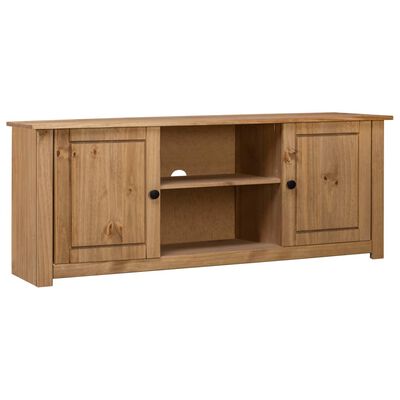 vidaXL TV-Schrank 120 x 40 x 50 cm Massivholz Panama-Kiefer