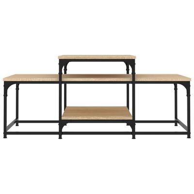 vidaXL Couchtisch Sonoma-Eiche 102x60x45 cm Holzwerkstoff