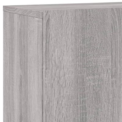 vidaXL TV-Wandschrank Grau Sonoma 100x30x41 cm