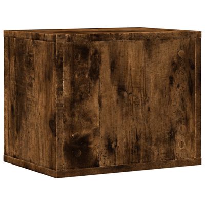 vidaXL Schreibtisch-Organizer Räuchereiche 36x26x29,5 cm Holzwerkstoff