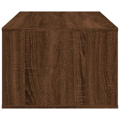 vidaXL Couchtisch Braun Eichen-Optik 100x50,5x35 cm Holzwerkstoff