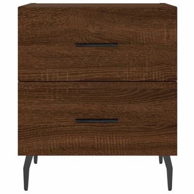 vidaXL Nachttisch Braune Eiche 40x35x47,5 cm Holzwerkstoff