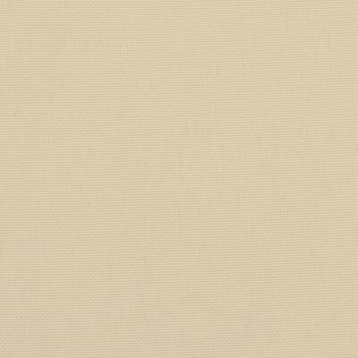 vidaXL Palettenkissen Beige 120x40x12 cm Stoff