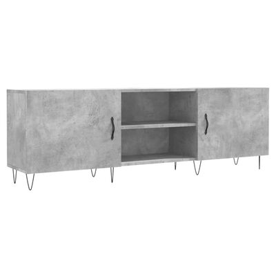 vidaXL TV-Schrank Betongrau 150x30x50 cm Holzwerkstoff